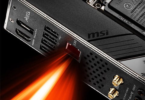 2.5ギガビットLANとIntel Wi-Fi 6モジュールを搭載