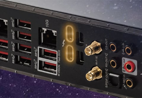 Thunderbolt 4ポートを搭載