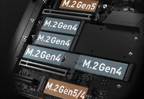 Lightning Gen 5 M.2スロットを装備