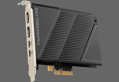 Thunderbolt 4ポートを搭載