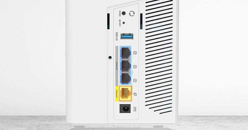 2.5ギガビットWAN/LANポートを装備