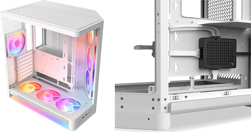 アドレサブルRGBファンとコントローラーを標準搭載
