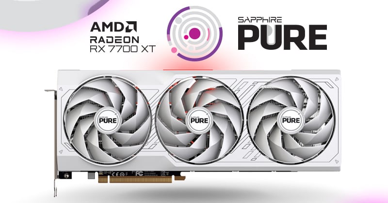 ホワイトを基調としたデザインの「SAPPHIRE PURE」シリーズ