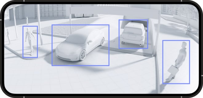 高度な分析が行えるカメラベースのAI機能