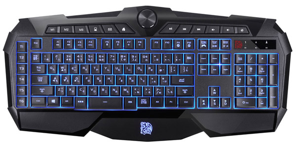 ゲーマー向けメンブレン日本語キーボード