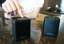 短時間での充電と長時間の再生を実現!