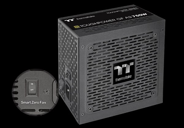 低負荷時にファンの回転を停止させる「Smart Zeroファンモード」対応