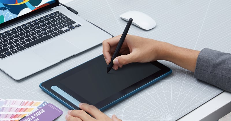 液晶ペンタブレットからペンタブレットに素早く切り換え