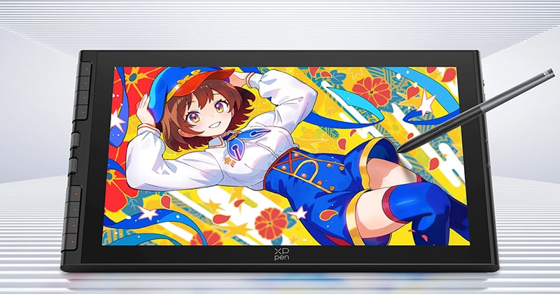 15.4型液晶ディスプレイを搭載した液晶タブレット