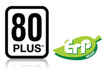 80 PLUS認証取得の高効率設計