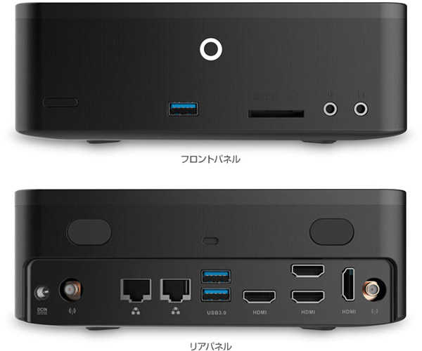 充実したインターフェースとネットワーク機能