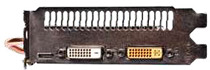DVI×2とmini-HDMI×1 映像出力端子装備