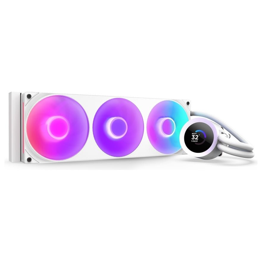 NZXT Kraken Plus 360 RGB v2 White