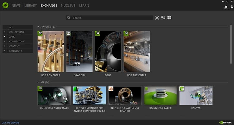 Omniverse Launcher